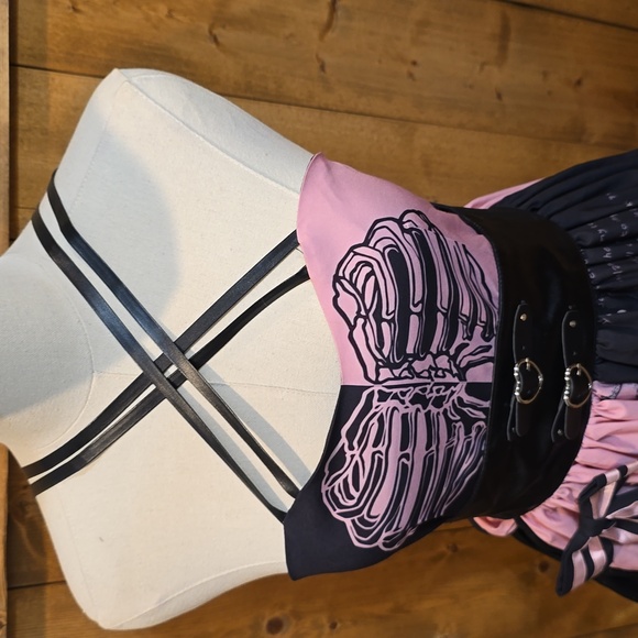 Blackberry Bear Punk Jumper Skirt Set - Picture 4 of 15